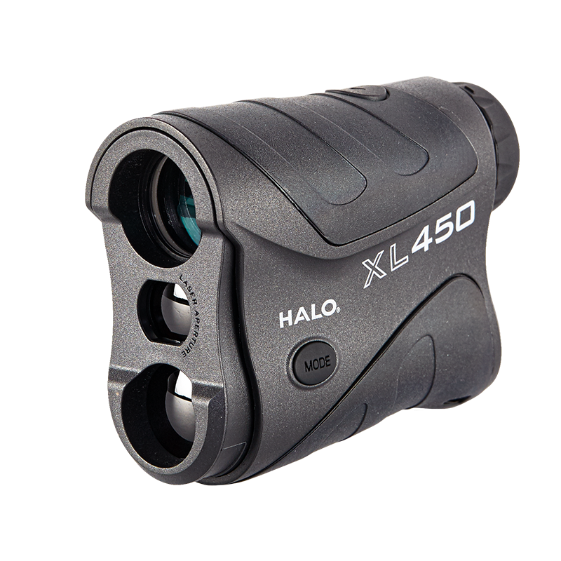 Gsm Rangefinders Gsm Halo XL450 6x Rangerfinder 450/yd with Angle Intel Auto Acquisition - Black