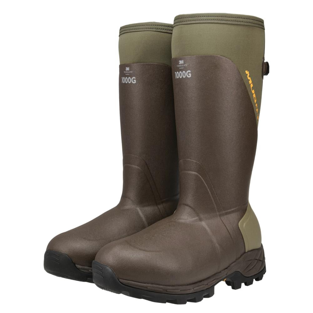 Gsm Boots &amp; Shoes Gsm Muddy DV8 17" Insulated Boots 1000G Clay Size 10D
