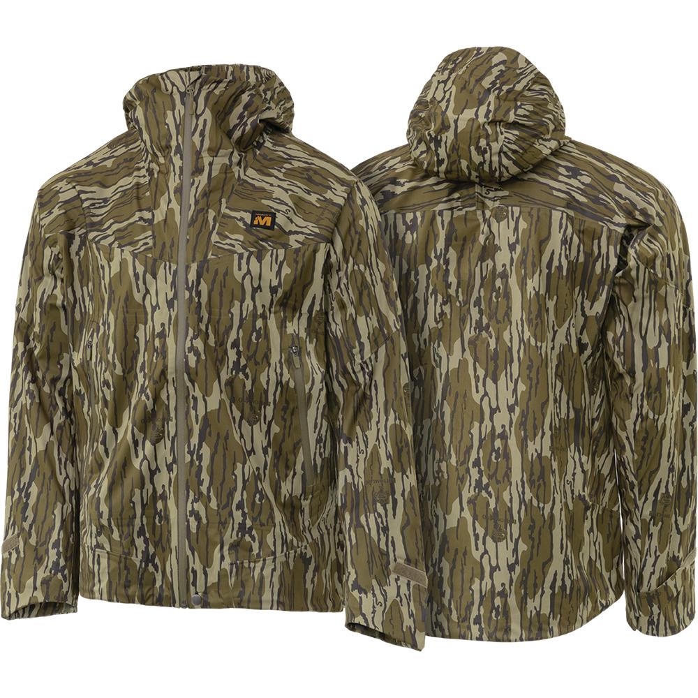 Gsm Jackets Coats &amp; Parkas|Jackets Coats &amp; Parkas Gsm Muddy DV8 Cyclone 3L Rain Jacket Mossy Oak Bottomland XL