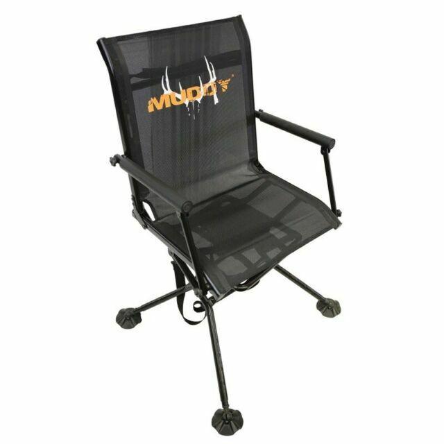 Gsm Blind Chairs Gsm Muddy Outdoors Swivel-Ease Ground Seat With Adjustable Legs