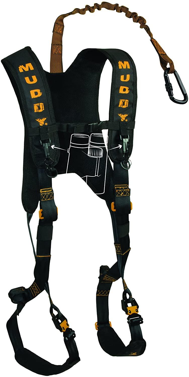 Gsm Treestand Safety Harnesses Gsm DIAMONDBACK HARNESS LINEMAN'S ROPE TREE STRAP SUSP RELIEF STRAP & CARABINER