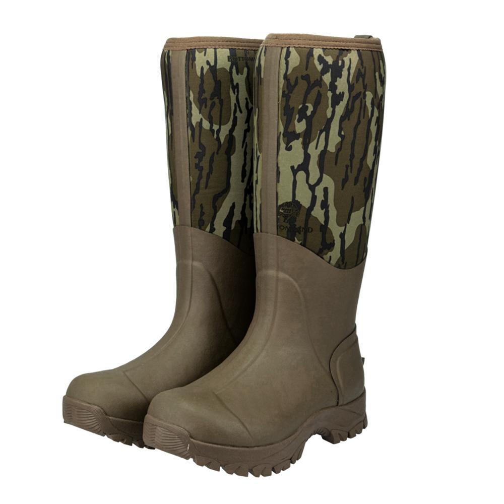 Gsm Boots &amp; Shoes Gsm Muddy MTX Non-Insulated 17" Boot Mossy Oak Bottomland 13D