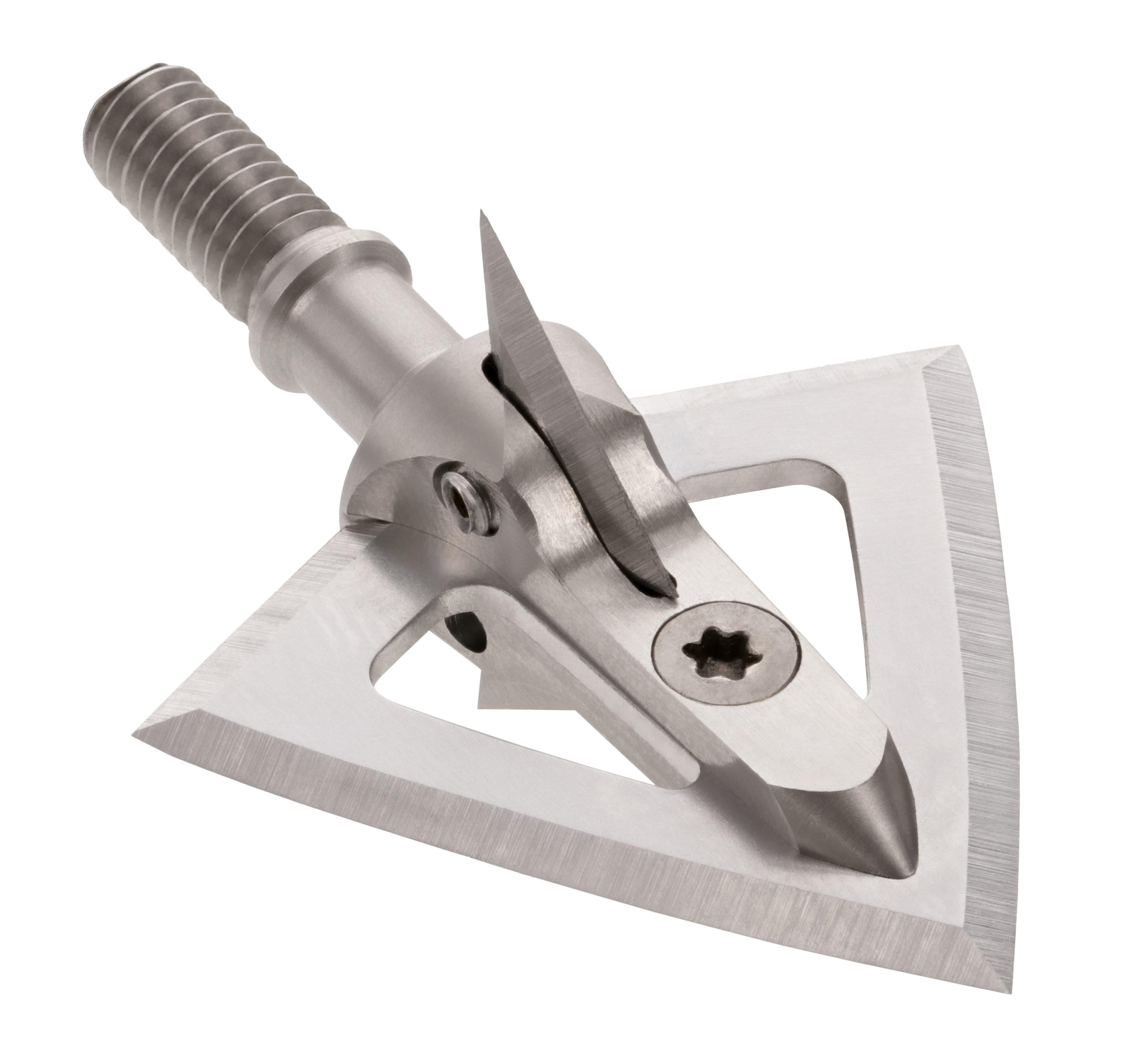 Gsm Broadheads Field &amp; Specialty Points Gsm NAP Deep-cuts Vented Broadhead / 100 Grain / 1-1/16" Cutting Diameter / 3 Pack