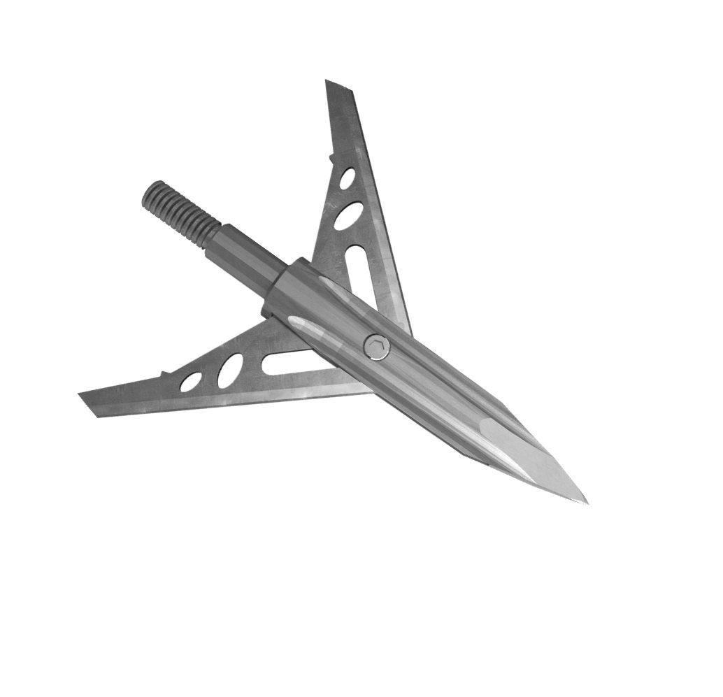 Gsm Broadheads Field &amp; Specialty Points Gsm NAP Verdict 100 Mechanical Broadhead 100gr 2" Cutting Dia 400 FPS 3/pk