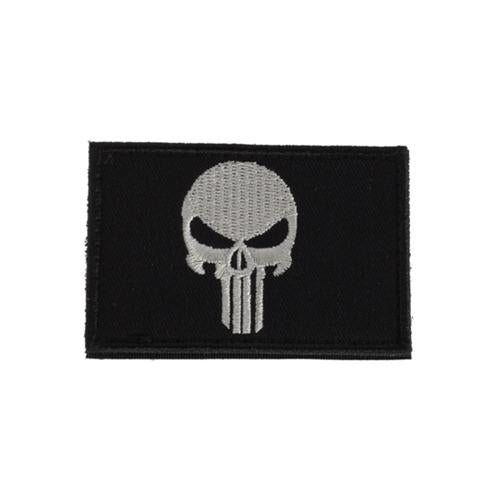 Gsm Packs &amp; Bags Gsm SME Punisher Patch with Adhesive - Black