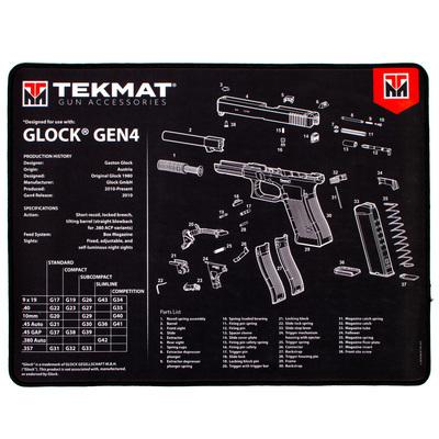 Gsm Gun Cleaning Mats Gsm TekMat 15x20 Ultra Premium Gun Cleaning - Glock G4