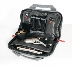 G-Outdoors Shooting|Handgun Cases G-Outdoors G-Outdoors Double "Compact" Pistol Case - Black