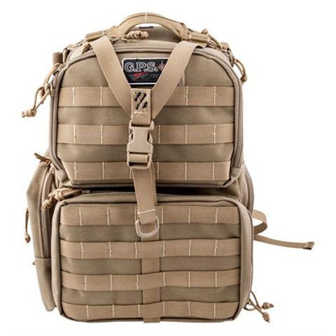 G-Outdoors Backpacks|Packs &amp; Bags G-Outdoors G-Outdoors GPS Tactical Range Backpack Holds 3 Handguns Tan