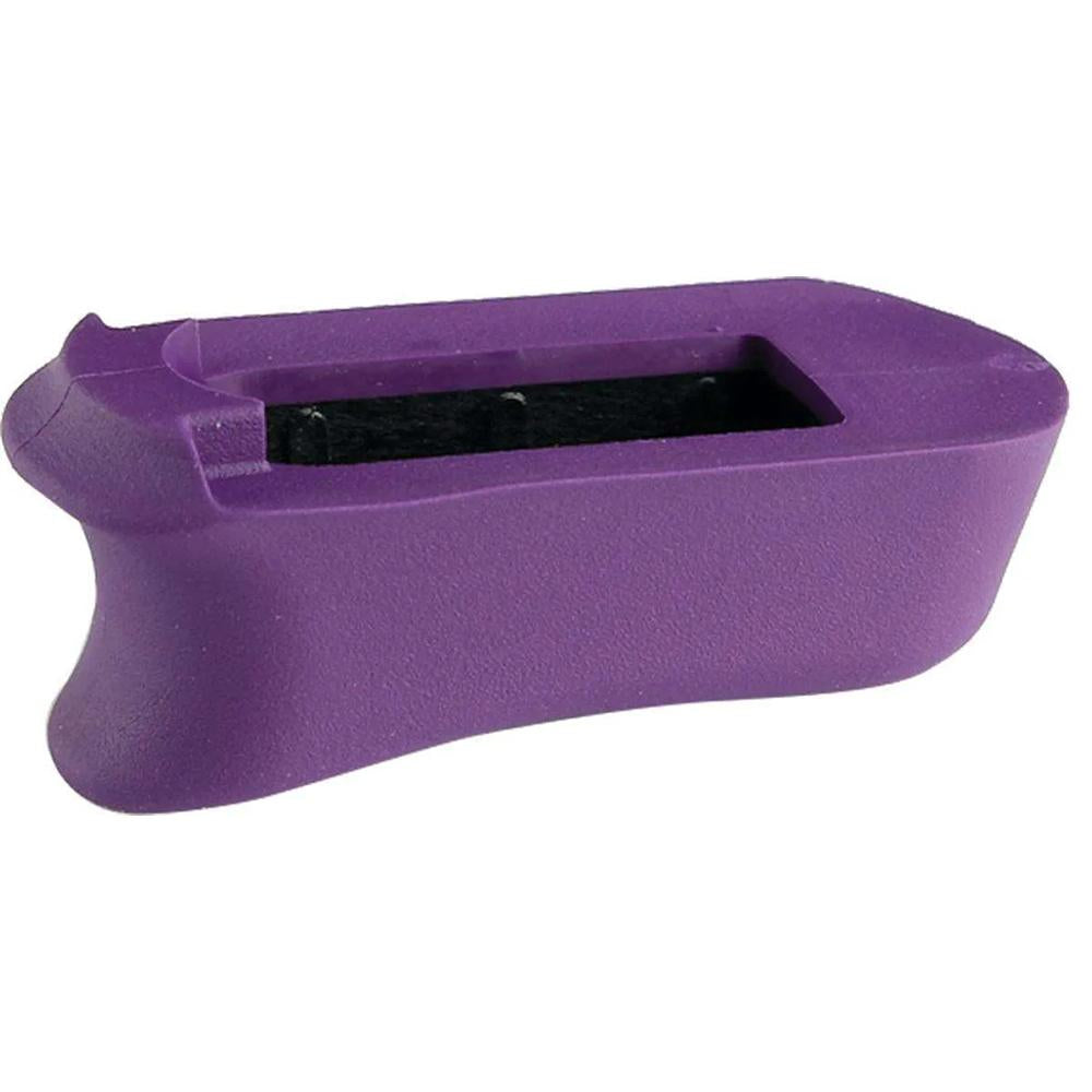 Hogue Gun Parts|Magazine Extensions Hogue  Kimber Micro 9 Rubber Magazine Extended Base Pad Purple