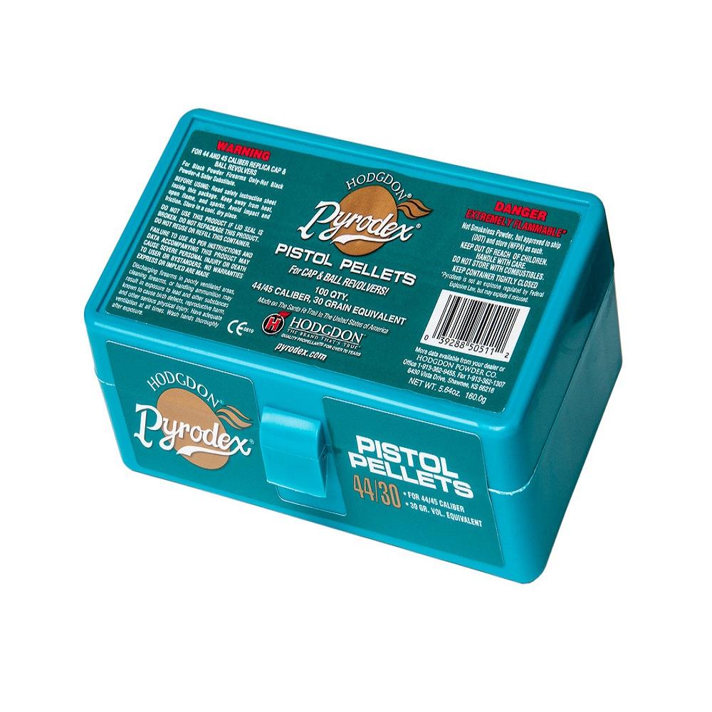 Hodgdon Powder Company Muzzleloader Bullets &amp; Sabots Hodgdon Powder Company  Hodgdon Pyrodex Pellets - 44-45 cal 30 gr 100/box