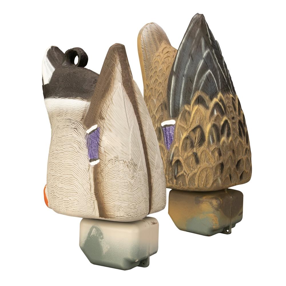 Higdon Outdoors Duck Decoys Higdon Outdoors Higdon Outdoors Magnum Duck Butt Mallard Foam Filled Drake & Hen 2pk