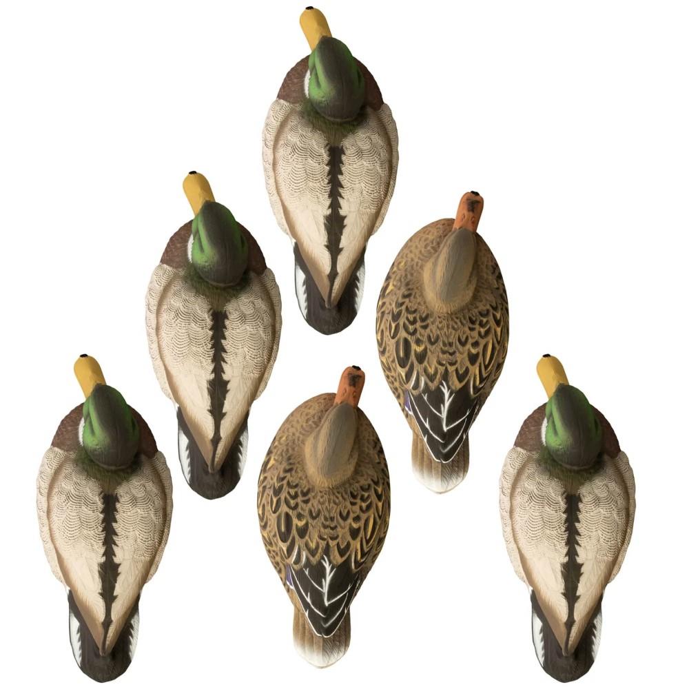 Higdon Outdoors Duck Decoys Higdon Outdoors Higdon Standard Mallard Filler Pack Regular 6/ct