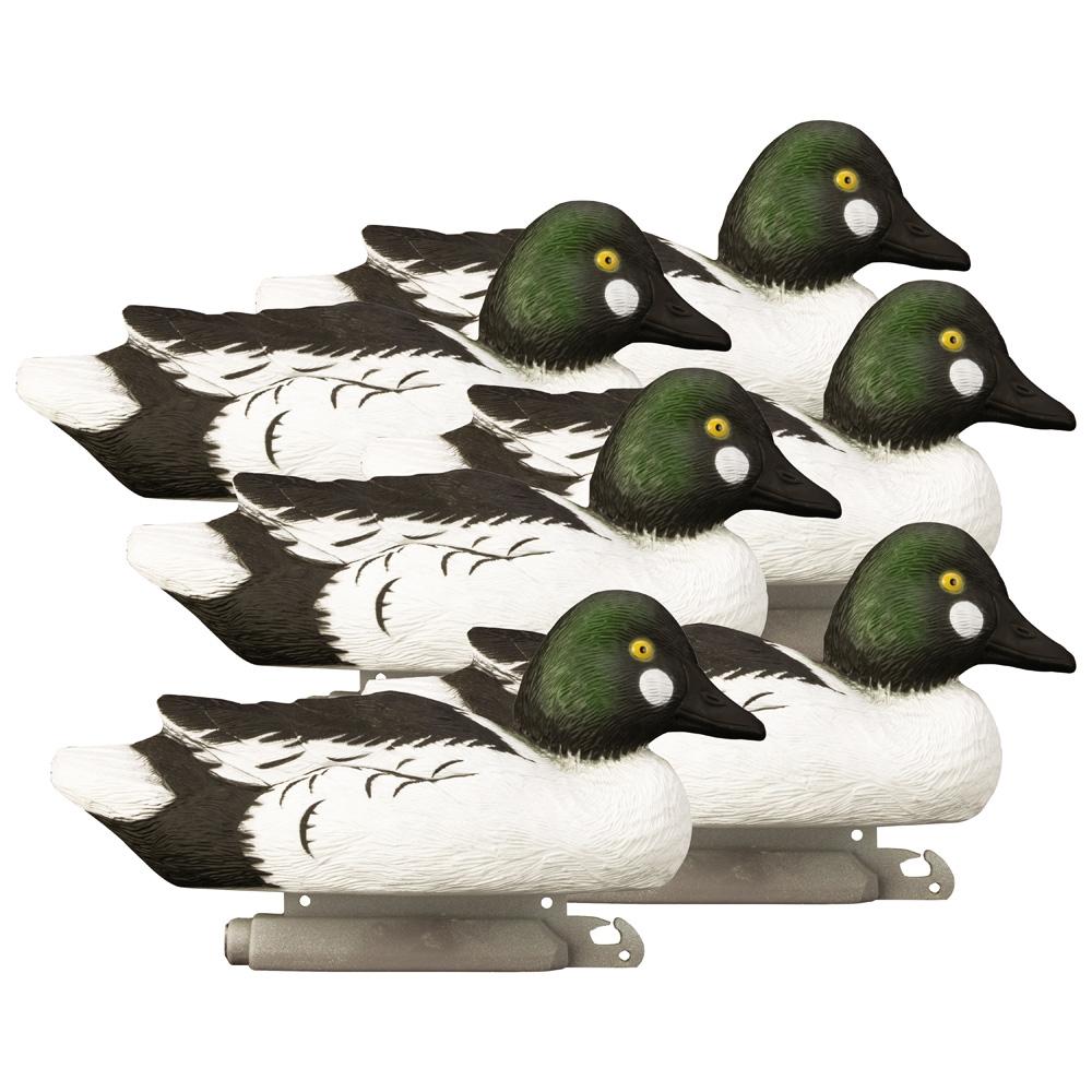 Higdon Outdoors Duck Decoys Higdon Outdoors Higdon Outdoors Standard Goldeneye Foam Filled Drakes 6pk