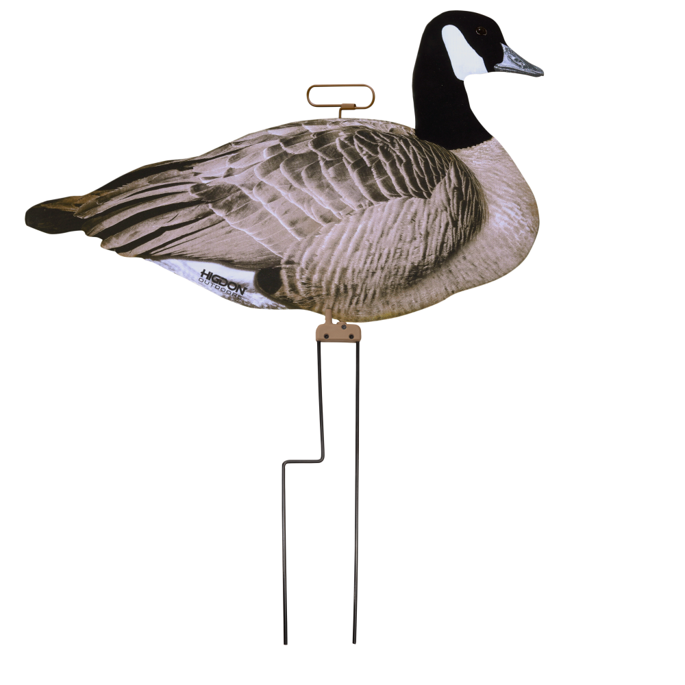 Higdon Outdoors Goose Decoys Higdon Outdoors Higdon FLATS Magnum Canada Motion SiLeft Handouette Fully Flocked 12/ct