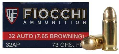 Fiocchi 32 ACP 73 Grain Full Metal Jacket – Precision Performance Ammunition