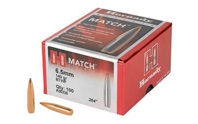 HRNDY MATCH 6.5MM .264 140GR 100CT