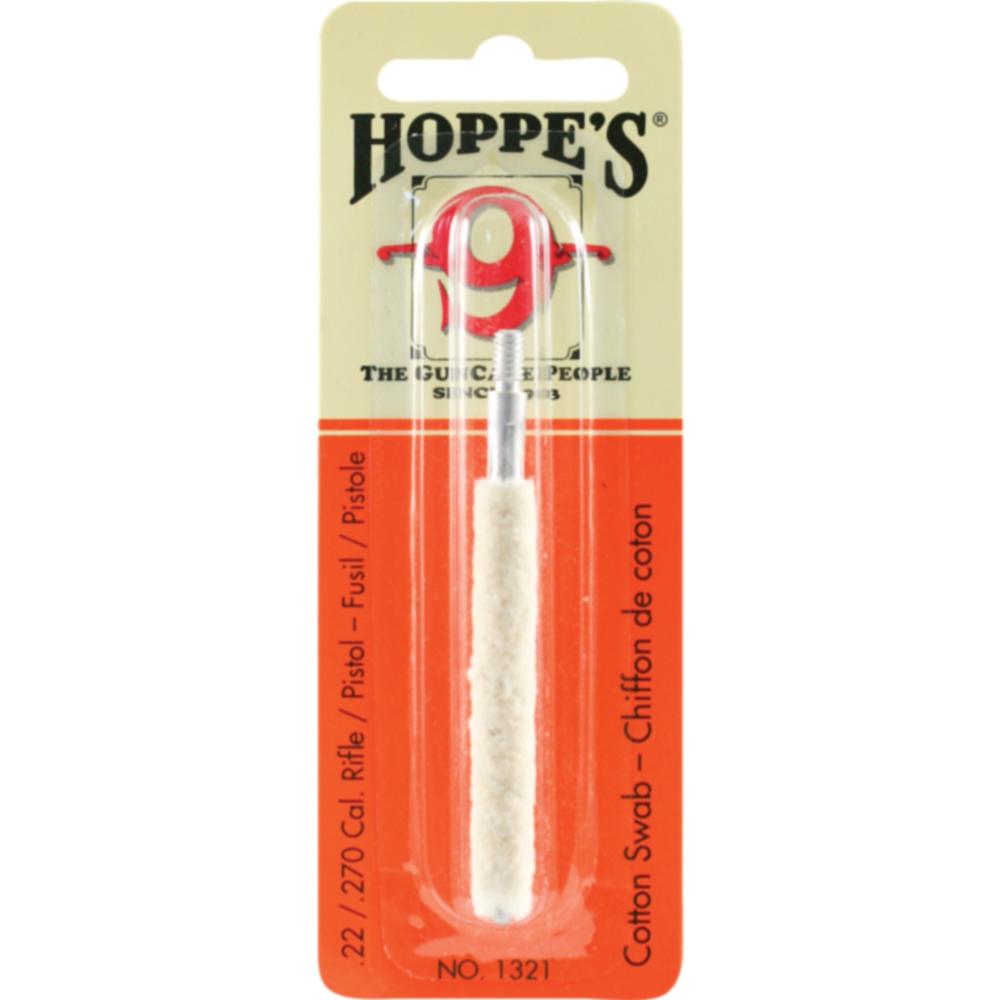 Hoppe's Cleaning Brushes Mops and Swabs Hoppe's Cotton Cleaning Swabs 22/.270 cal
