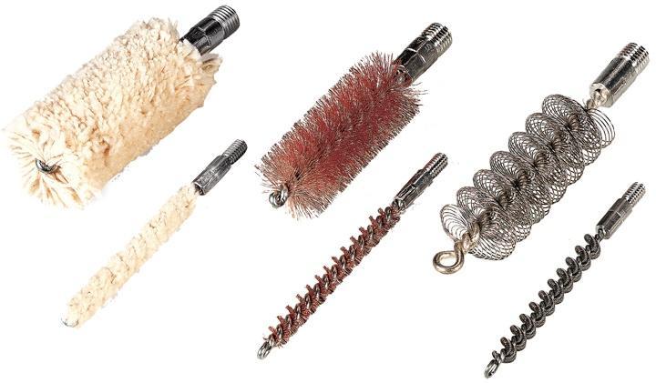 Hoppe's Cleaning Brushes Mops and Swabs Hoppe's 3-Pack Brush/Swab Kit 44/.45 cal