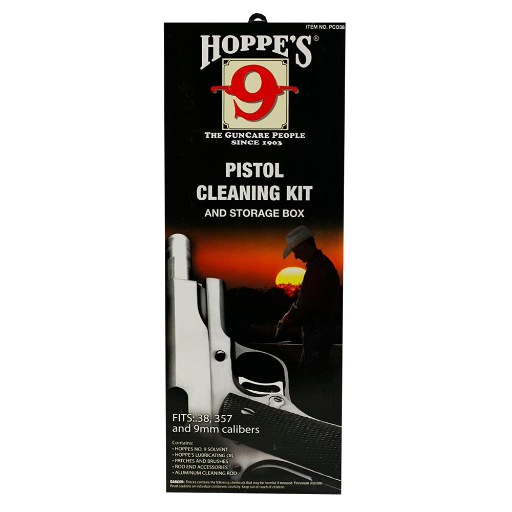 Hoppe's Gun Cleaning Kits Hoppe's .38 CLMSHELL PISTL CLEANING KIT
