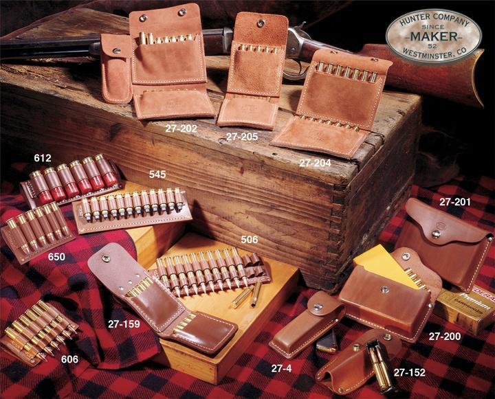 Hunter Company Inc Shooting|Pouches Hunter Company Inc Hunter Leather Quick Ammo Pouch 10 Shells
