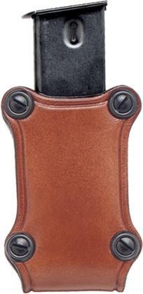 Hunter Company Inc Pouches|Magazine Holsters Hunter Company Inc Hunter Leather Single Magazine Pouch Open Top - Single Stack Magazine