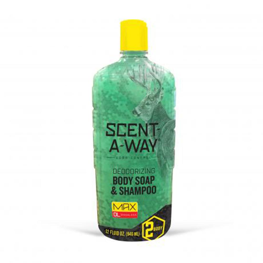 Hunters Specialties Hygiene Products Hunters Specialties  Scent-A-Way MAX Liquid Body Soap & Shampoo 32 oz Bottle