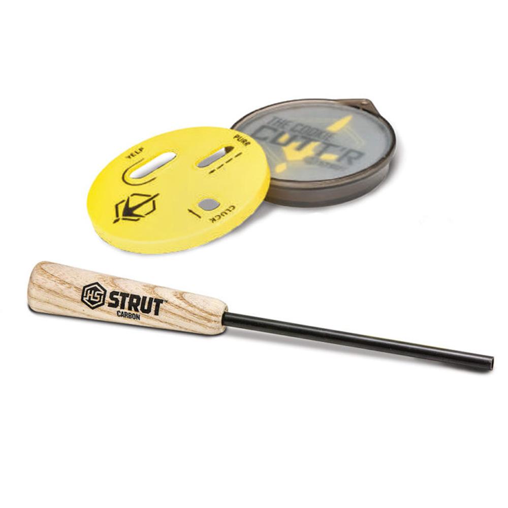 Hunters Specialties Slate &amp; Glass Calls Hunters Specialties  HS Strut Cookie Cutt?R Combo Glass Turkey Pot Call