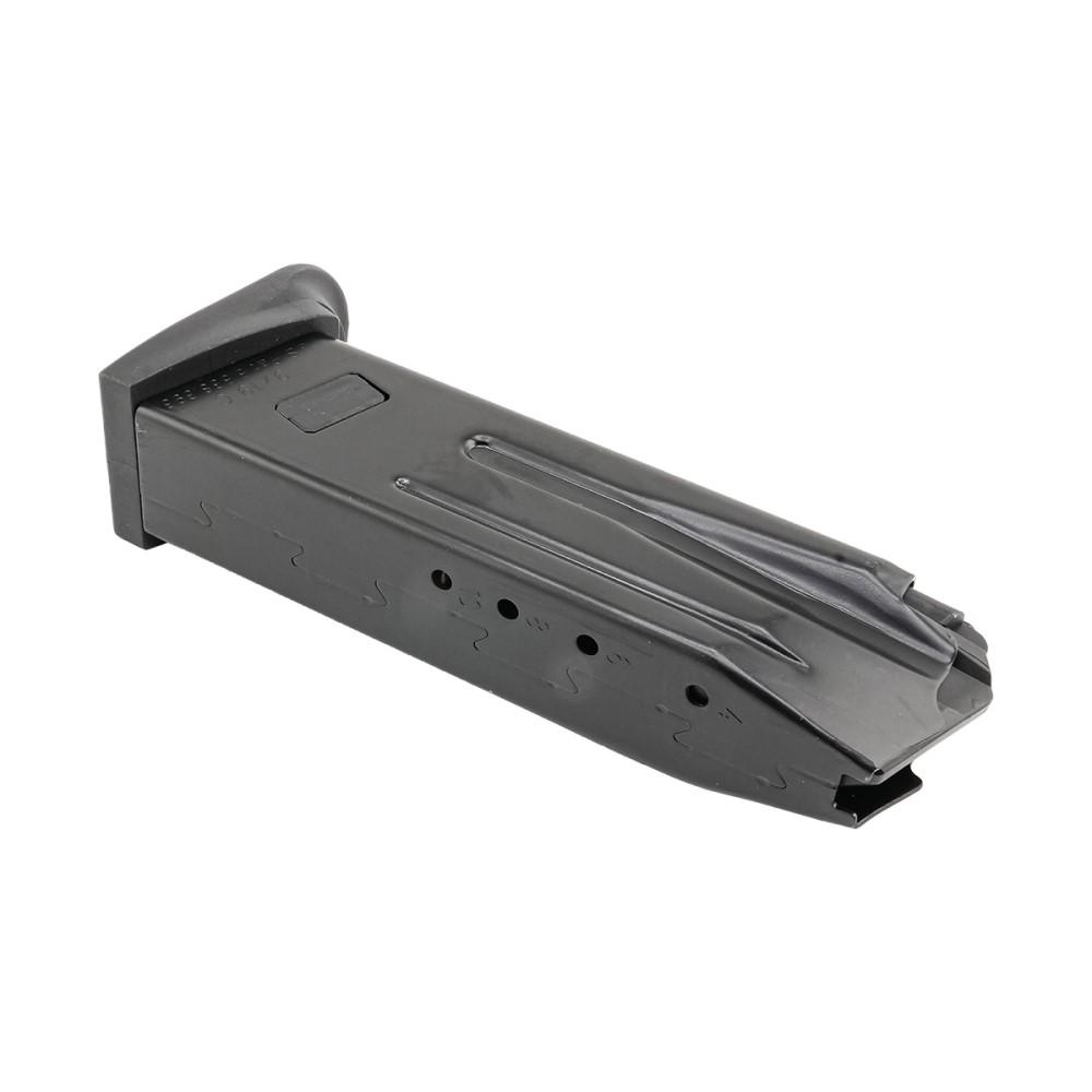 Heckler & Koch Handgun Magazines Heckler & Koch  H&K P2000 USP9 Compact Handgun Magazine Black with Extended Floor Plate 9mm Luger 10/rd