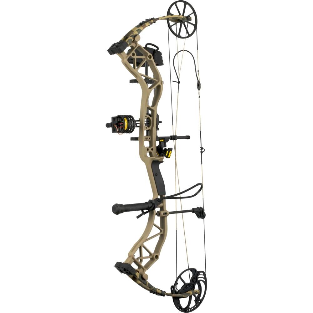 Bear Archery Compound Bows Bear Archery Bear Archery THP ADAPT RTH Compound Bow Right Hand60 Throwback Tan