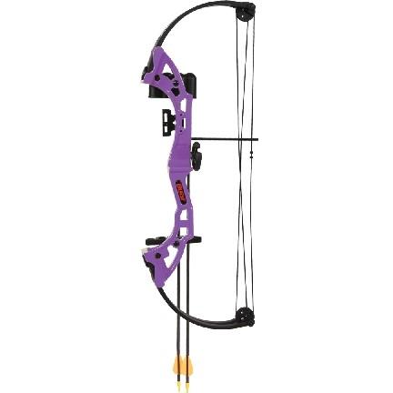Bear Archery Youth Bows Bear Archery Bear Archery Compound Youth Bow Brave 25lb Right Hand Purple