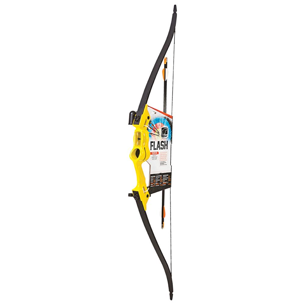 Bear Archery Youth Bows Bear Archery Bear Archery Traditional Youth Bow Flash 18lb Ambidextrous Yellow
