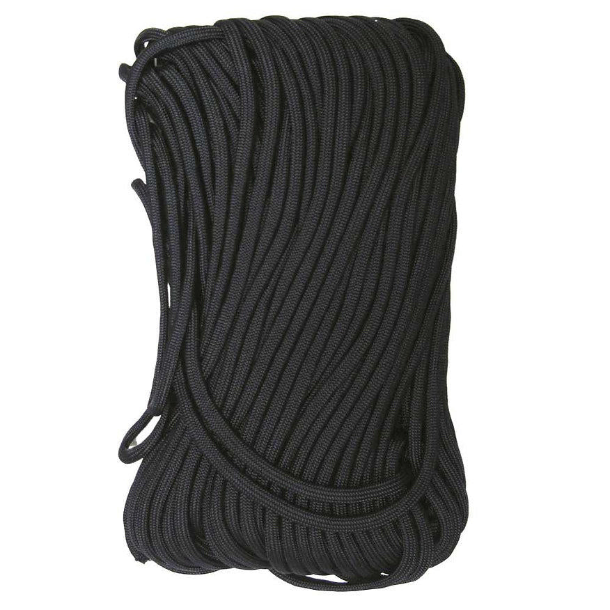 Military Products Emergency &amp; Survival Military Products TacShield 550 Para Cord BLK 100ft