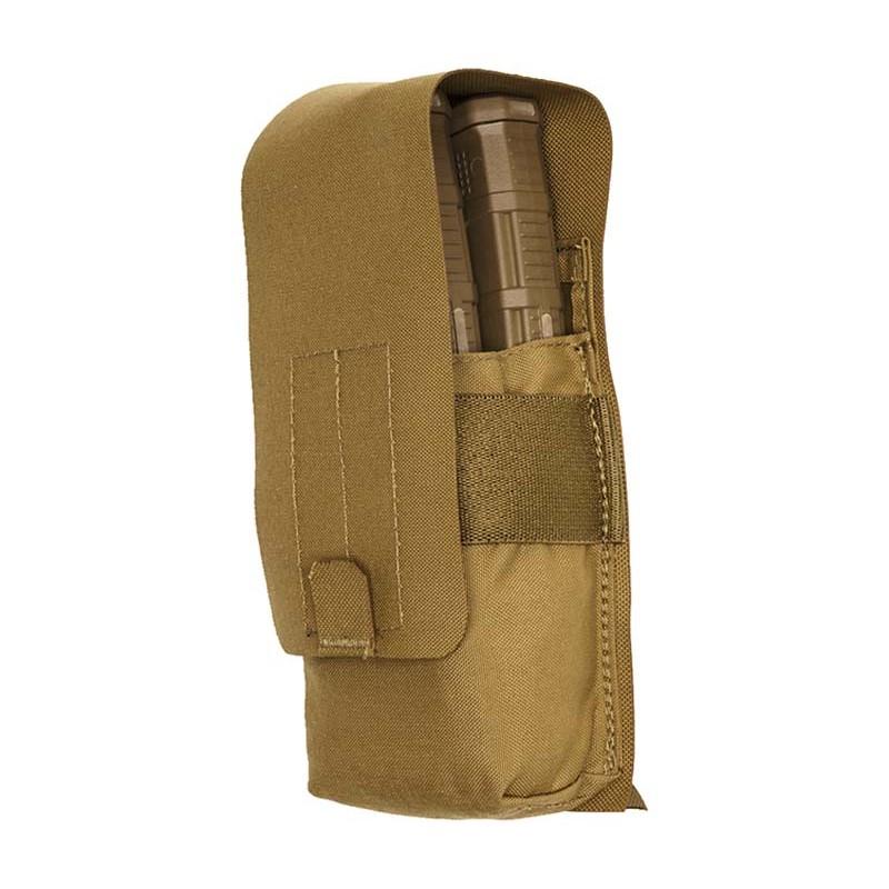 Military Products Pouches Military Products TacShield RZR Molle Stacked Rifle Magazine Pouch Coyote Brown