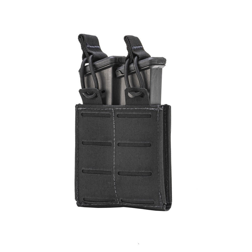 Military Products Pouches Military Products TacShield RZR Molle Double Pistol Magazine Pouch Black