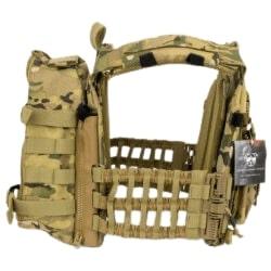 10 Ring Personal Defense &amp; Security|Plate Carriers|Plate Carriers &amp; Chest Rigs 10 Ring Guard Dog Cerberus Plate Carrier Multicam