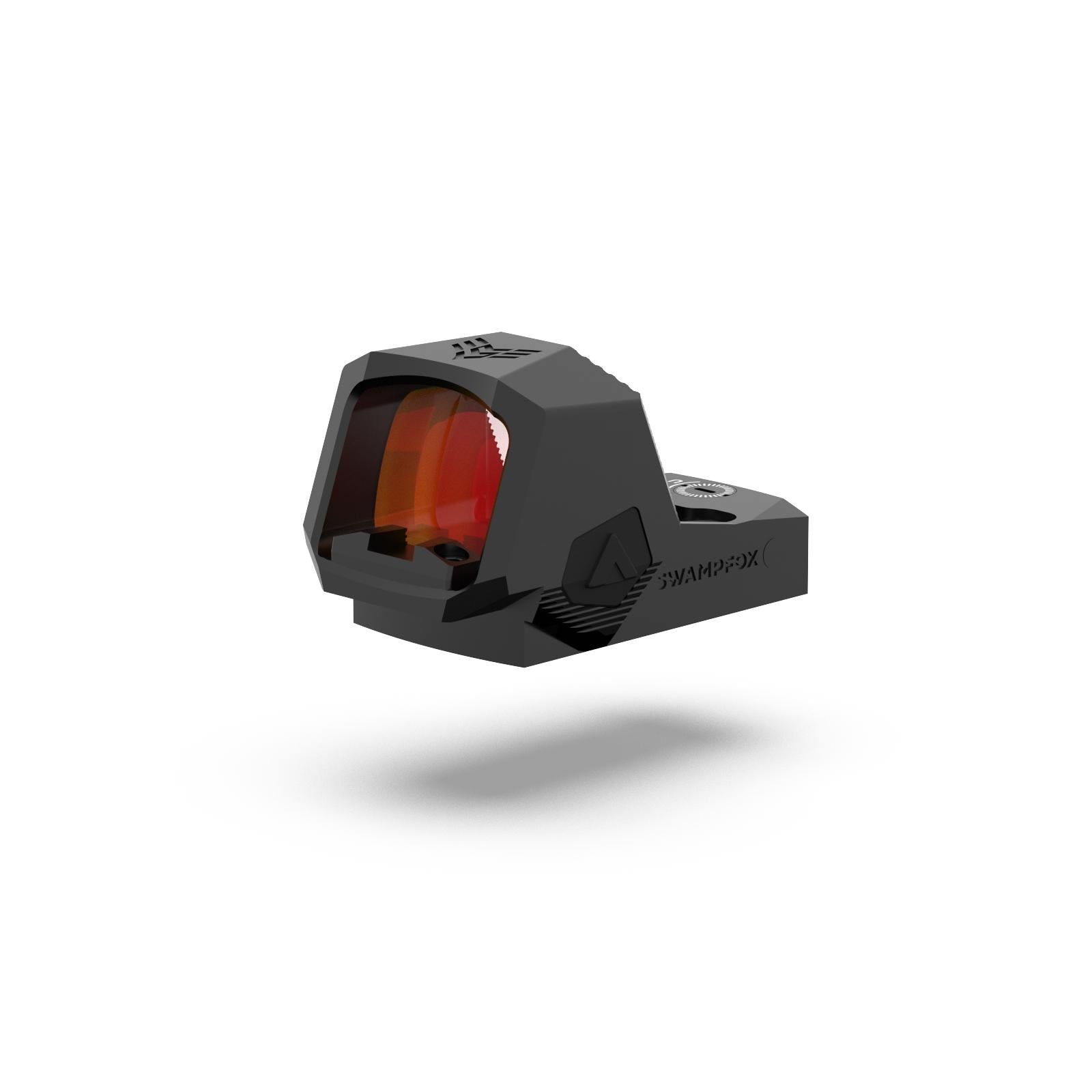 10 Ring Red Dot Sights 10 Ring Swampfox Optics Sentinel II 1x20 Micro Red Dot 3 MOA - Standard Blackout Rear / Shake N' Wake