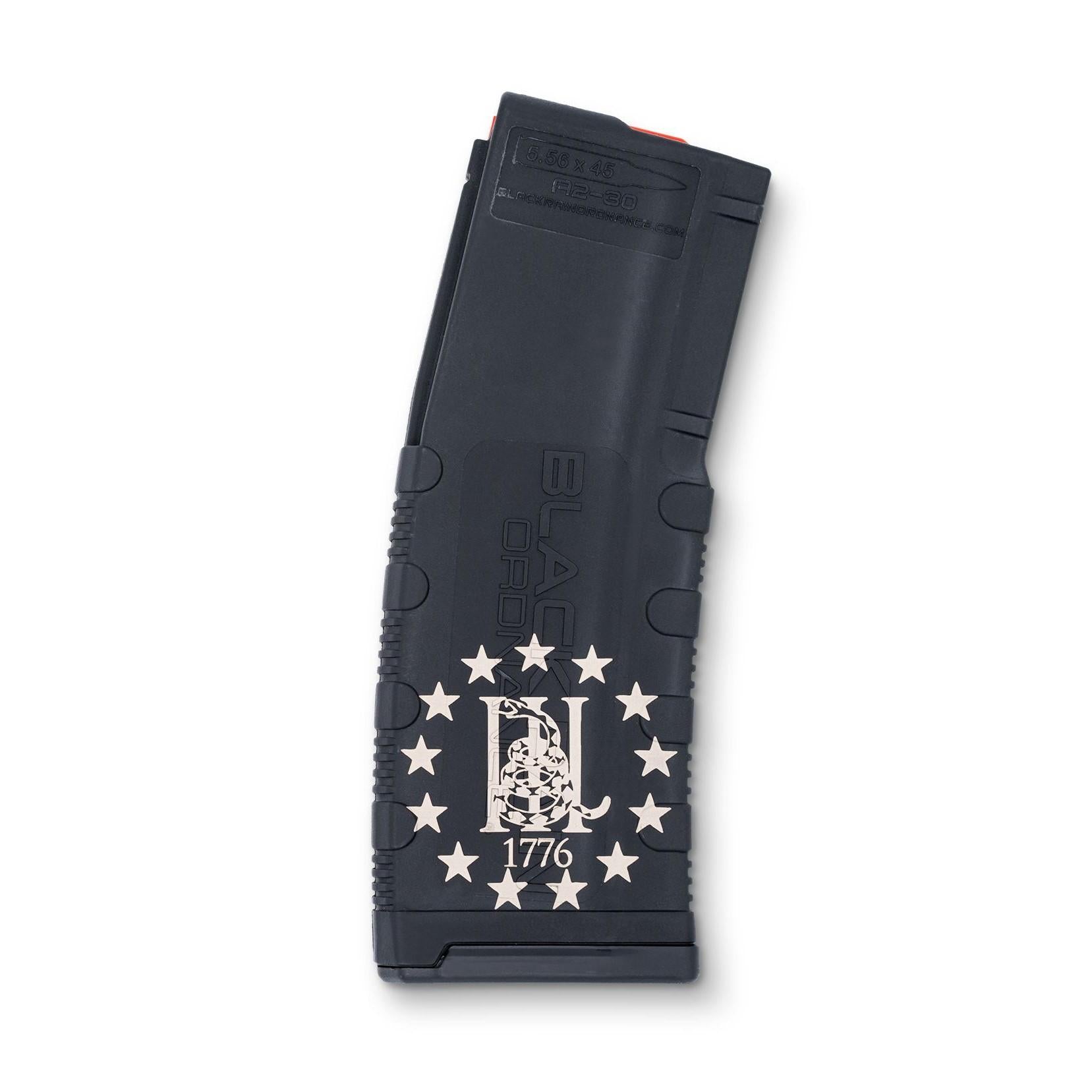 Black Rain Ordnance Inc Gun Parts|Rifle Magazines Black Rain Ordnance Inc Black Rain Ordnance 3 Percent Gadsden AR Magazine 5.56x45 30 Round