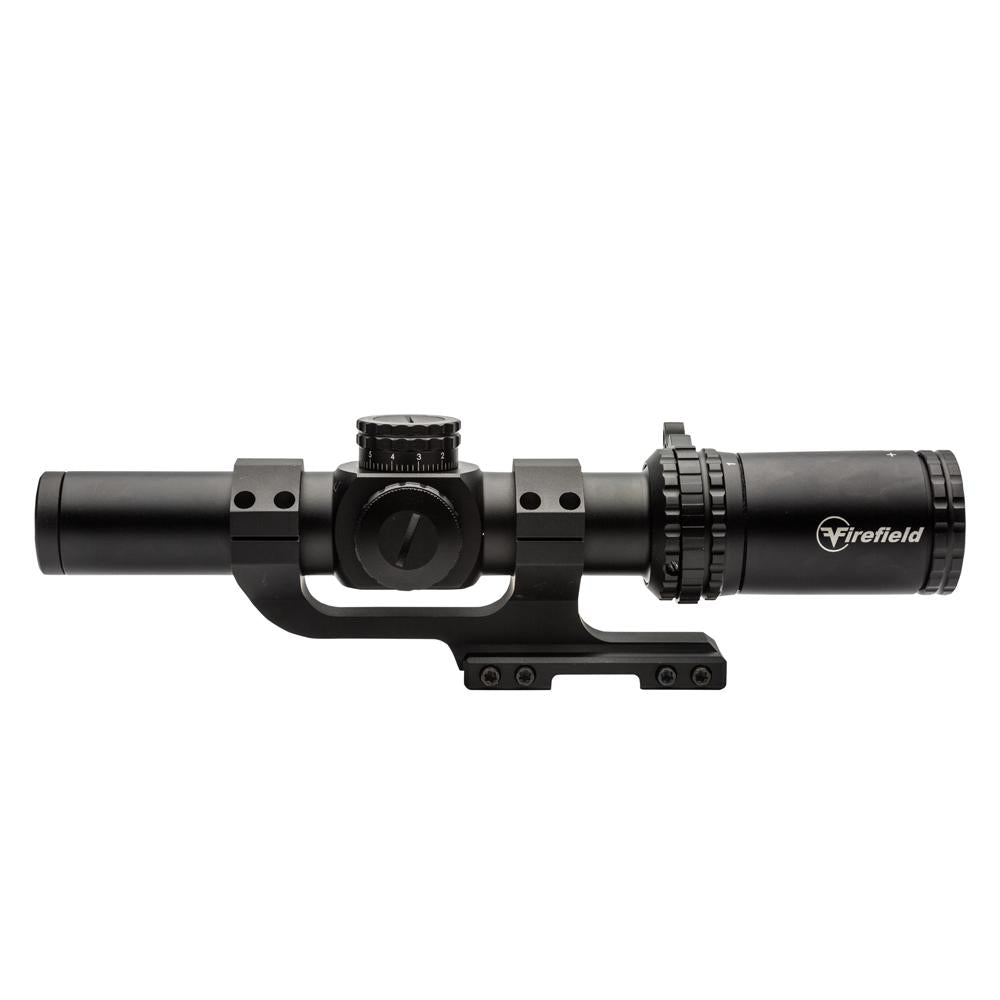Sellmark Corporation Centerfire Scopes Sellmark Corporation Firefield RapidStrike AR-15 Rifle Scope 1-6x24mm SFP Illum. Circle Dot 30mm Tube - Matte