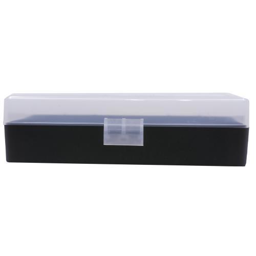 Berry's Mfg Ammo Boxes Berry's Mfg Berry's Ammo Box #408 - 40 S&With .45 ACP 50/rd Clear/Black