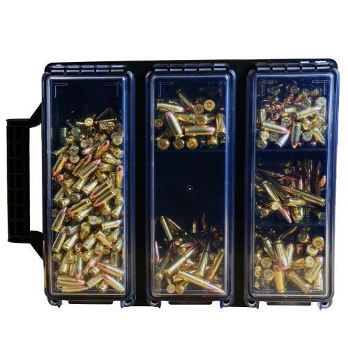 Berry's Mfg Ammo Cans &amp; Dry Box Berry's Mfg Berrys Ammo Can Tri-Can Utility Box - Black