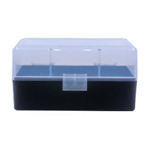 Berry's Mfg Ammo Boxes Berry's Mfg Berry's Ammo Box #405 - 223 Rem./5.56mm 50/rd Clear/Black