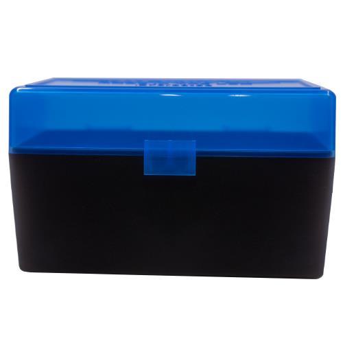 Berry's Mfg Ammo Boxes Berry's Mfg Berry's Ammo Box #409 - .243/.308 cal 50/rd Blue/Black