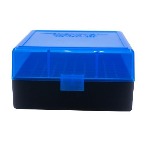 Berry's Mfg Ammo Boxes Berry's Mfg Berry's Ammo Box #005 - 223 Rem./5.56mm 100/rd Blue/Black