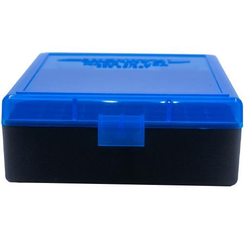 Berry's Mfg Ammo Boxes Berry's Mfg Berry's Ammo Box #003 - .38/.357 cal 100/rd Blue/Black