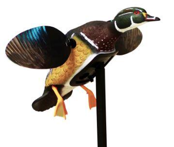 Huntwise dba MOJO Outdoors Duck Decoys Huntwise dba MOJO Outdoors MOJO Elite Series Spinning Wing Motion Decoy Woody