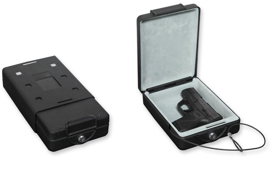 Bulldog Cases Gun Safes &amp; Cabinets Bulldog Cases Bulldog 10.75" x 6.5" x 2.5" Car Safe / Personal Vault