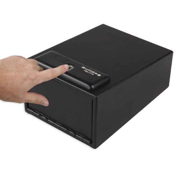 Bulldog Cases Gun Safes &amp; Cabinets Bulldog Cases Bulldog Magnum Biometric Pistol Vault- 11.5"x8"x5.5"