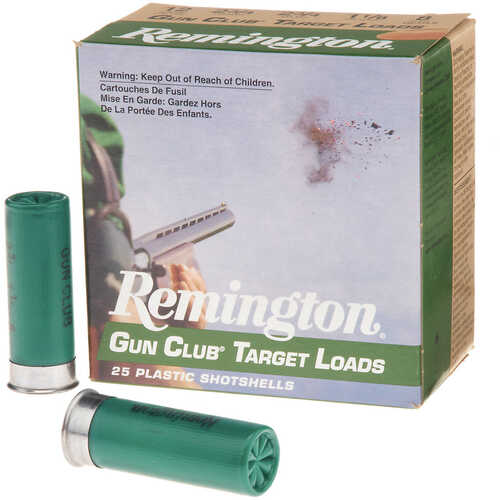 Remington Gun Club Cure Target 12ga Low Recoil 8 Shot 25 Rnd