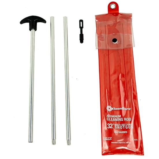 Kleen Bore Gun Cleaning Rods Kleen Bore Kleenbore All Gauge Aluminum Shotgun Rod Set 32" 3/ct
