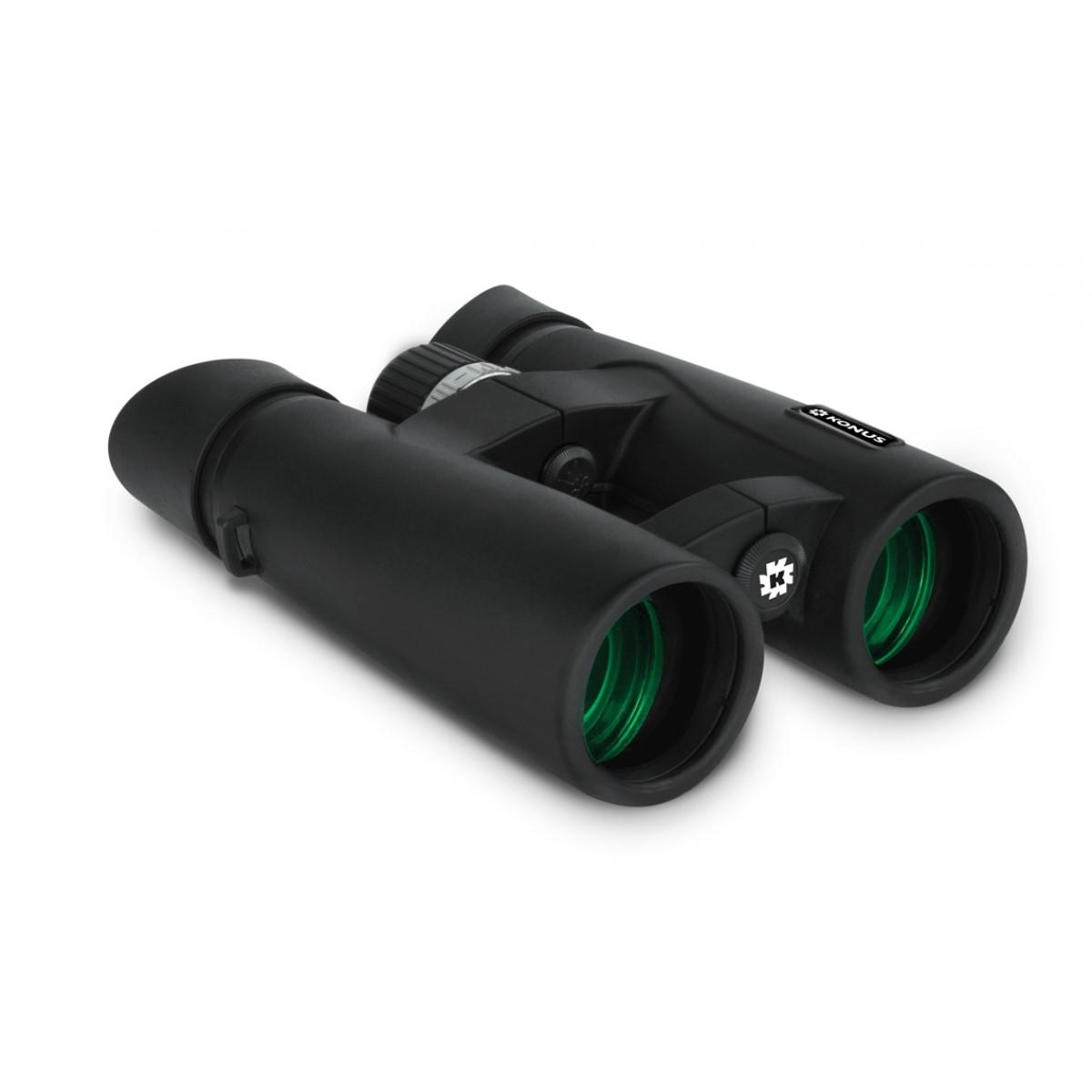 Konus Optics Binoculars|Binoculars Konus Optics Konus Mission-HD 8x42mm Binocular Open Bridge Roof Prisms Removable Eyecups